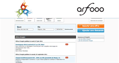 Desktop Screenshot of emploi.arfooo.com