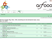 Tablet Screenshot of forum.arfooo.net